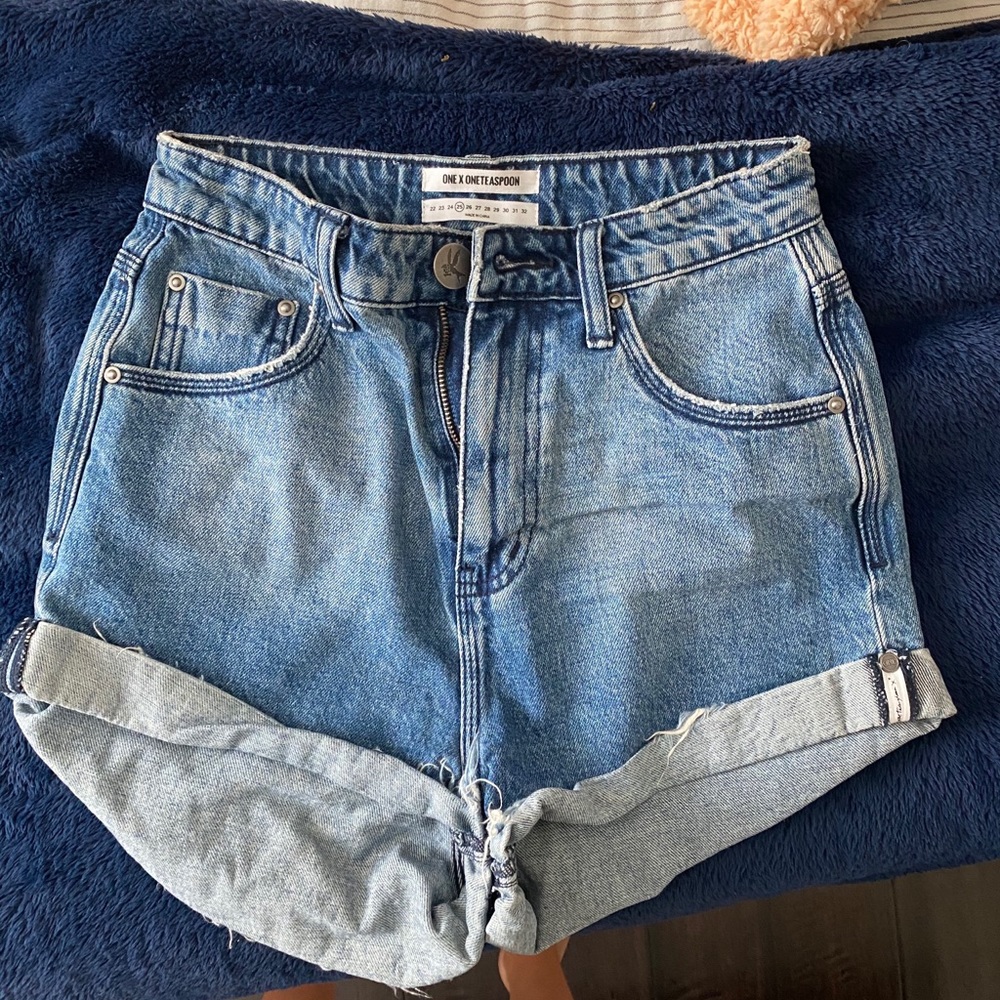 High waisted one teaspoon shorts